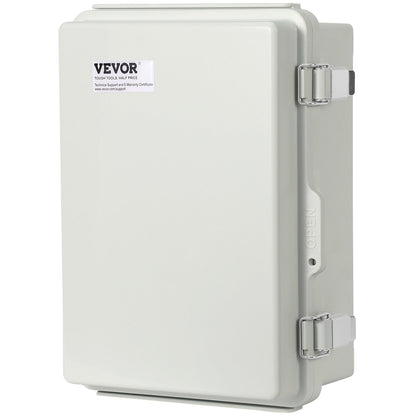 Outdoor Electrical Junction Box, 300 x 200 x 180 mm, ABS Plastic Electrical Enclosure Box with Hinged Cover V952-SLJXHABS12X86XOWLV0
