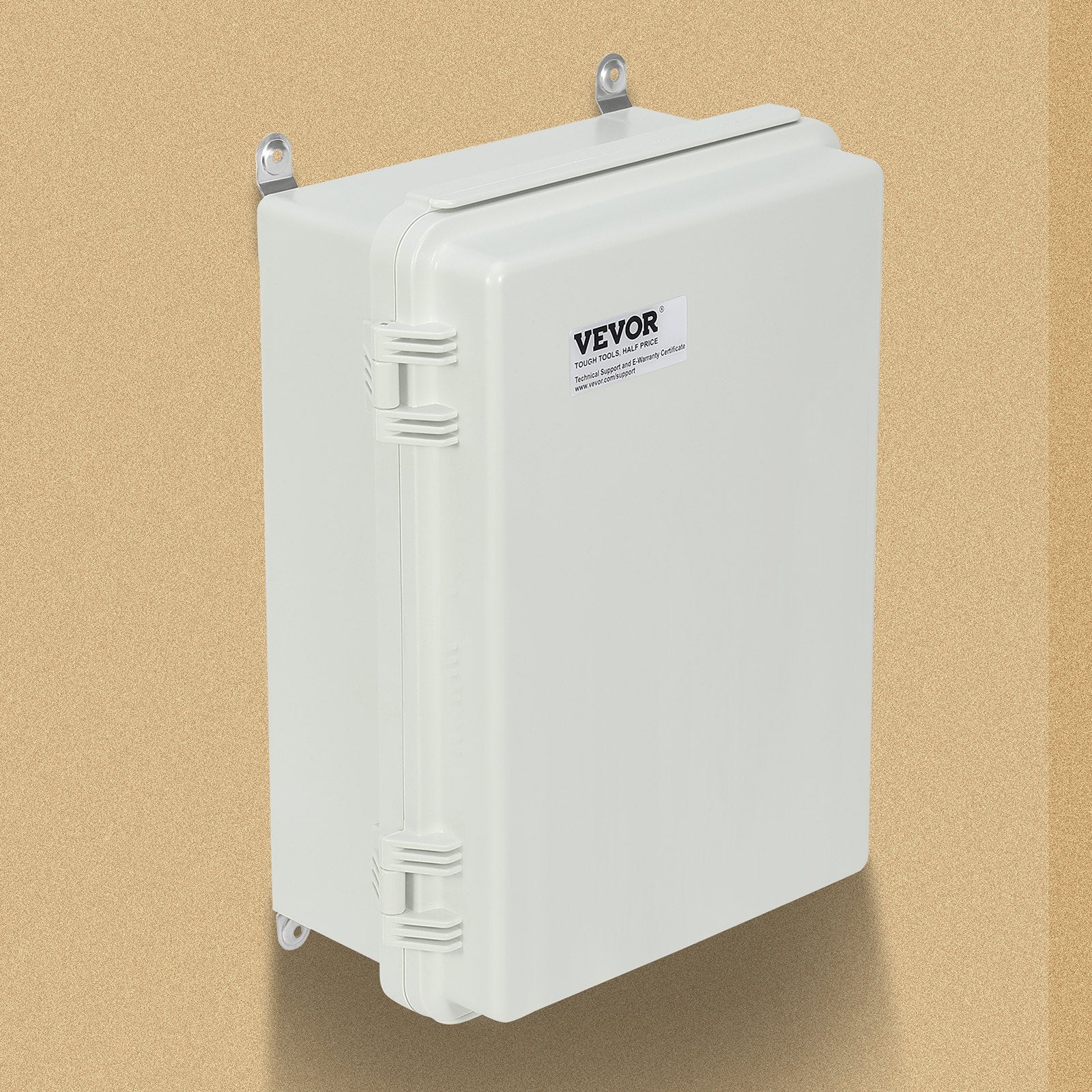 Outdoor Electrical Junction Box, 300 x 200 x 180 mm, ABS Plastic Electrical Enclosure Box with Hinged Cover V952-SLJXHABS12X86XOWLV0