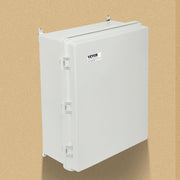 Outdoor Electrical Junction Box, 350 x 250 x 150 mm, ABS Plastic Electrical Enclosure Box with Hinged Cover V952-SLJXHABS14X138LEDV0
