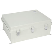 Outdoor Electrical Junction Box, 350 x 250 x 150 mm, ABS Plastic Electrical Enclosure Box with Hinged Cover V952-SLJXHABS14X138LEDV0