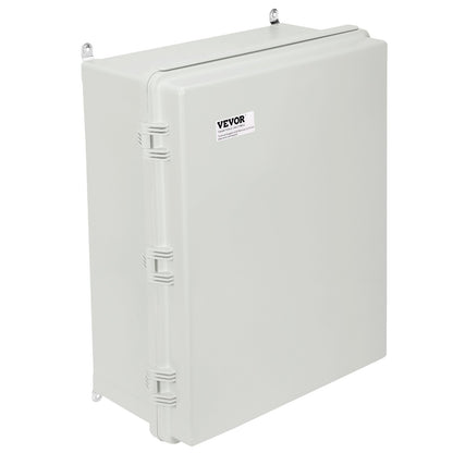 Outdoor Electrical Junction Box, 350 x 250 x 150 mm, ABS Plastic Electrical Enclosure Box with Hinged Cover V952-SLJXHABS14X138LEDV0