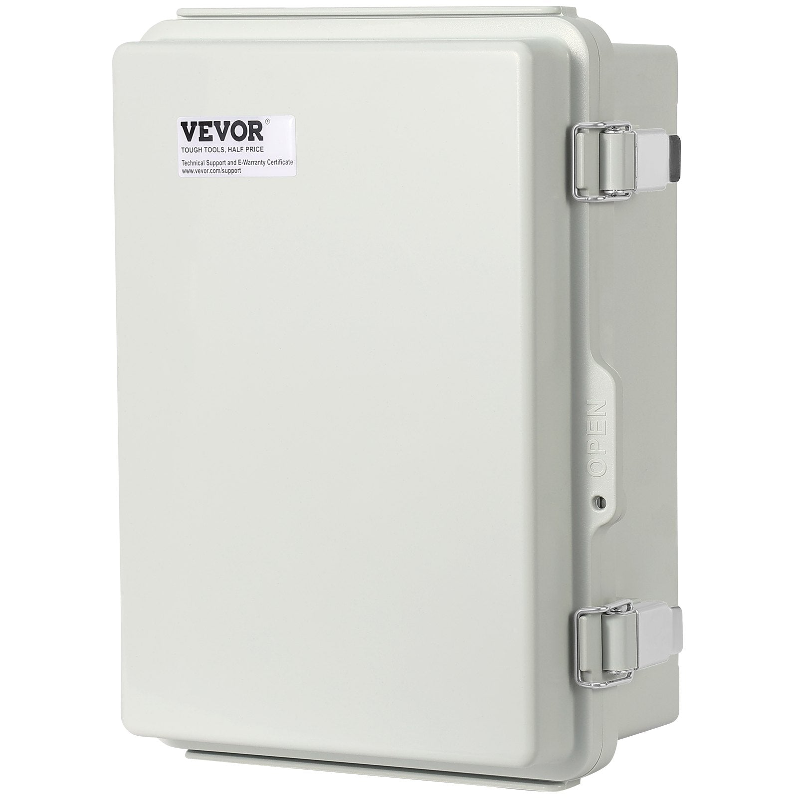 Outdoor Electrical Junction Box, 430 x 330 x 180 mm, ABS Plastic Electrical Enclosure Box with Hinged Cover V952-SLJXHABS16X1GLKCVV0