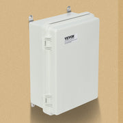 Outdoor Electrical Junction Box, 430 x 330 x 180 mm, ABS Plastic Electrical Enclosure Box with Hinged Cover V952-SLJXHABS16X1GLKCVV0