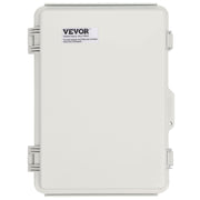Outdoor Electrical Junction Box, 430 x 330 x 180 mm, ABS Plastic Electrical Enclosure Box with Hinged Cover V952-SLJXHABS16X1GLKCVV0