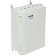 Outdoor Electrical Junction Box, 430 x 330 x 180 mm, ABS Plastic Electrical Enclosure Box with Hinged Cover V952-SLJXHABS16X1GLKCVV0