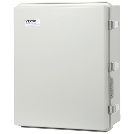 Outdoor Electrical Junction Box, 530 x 430 x 200 mm, ABS Plastic Electrical Enclosure Box with Hinged Cover V952-SLJXHABS20X11PW8VV0