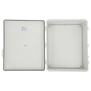 Outdoor Electrical Junction Box, 530 x 430 x 200 mm, ABS Plastic Electrical Enclosure Box with Hinged Cover V952-SLJXHABS20X11PW8VV0