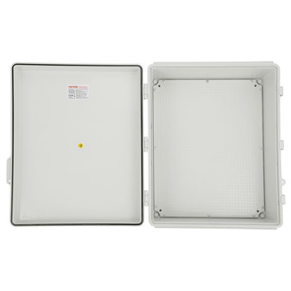 Outdoor Electrical Junction Box, 530 x 430 x 200 mm, ABS Plastic Electrical Enclosure Box with Hinged Cover V952-SLJXHABS20X11PW8VV0