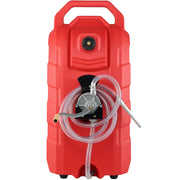 60.57L Fuel Caddy, 7.8 L/min, Portable Gas Storage Tank Container with Hand Pump Rubber Wheels, Fuel Transfer V952-SLJYCSL163MM1YYBQV0