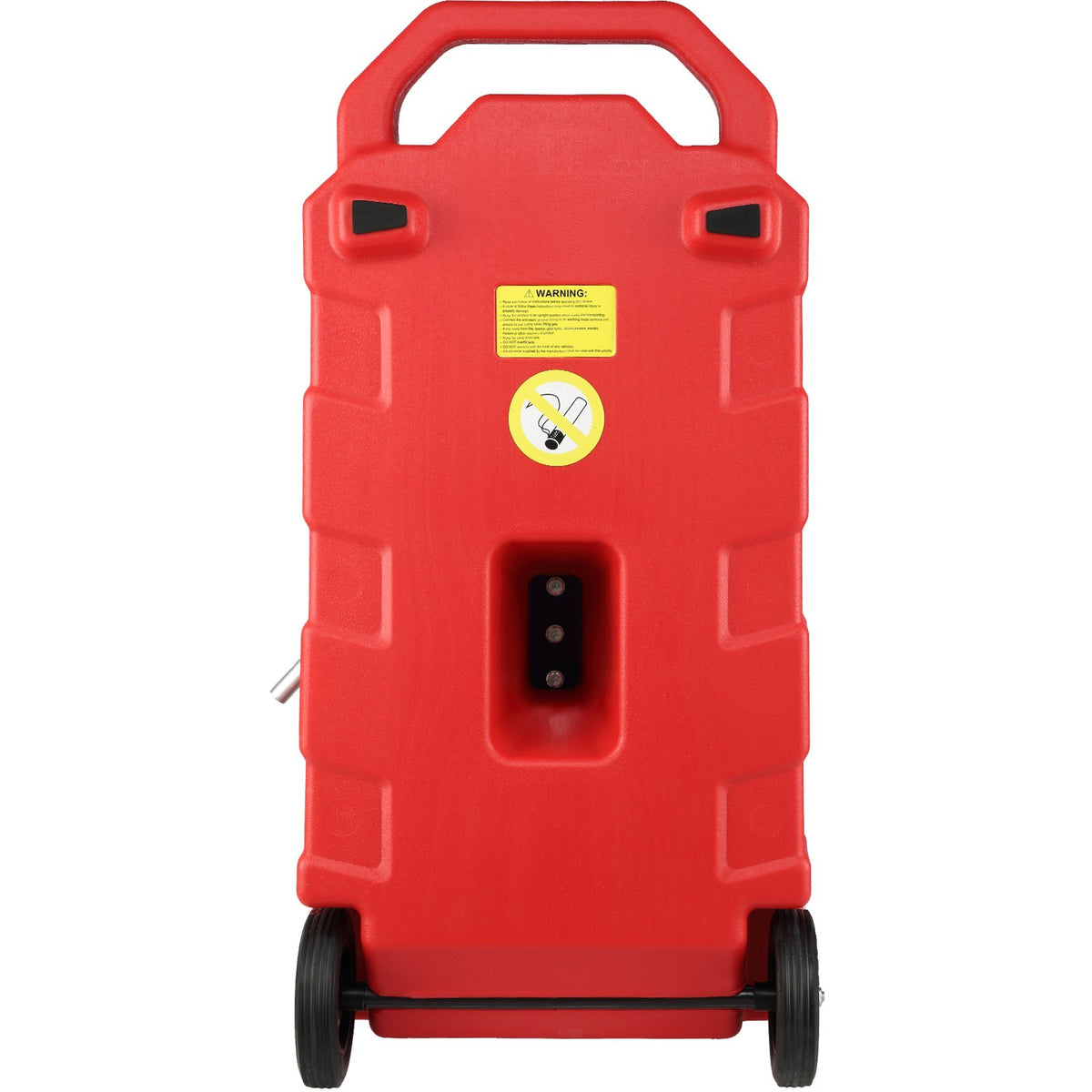 60.57L Fuel Caddy, 7.8 L/min, Portable Gas Storage Tank Container with Hand Pump Rubber Wheels, Fuel Transfer V952-SLJYCSL163MM1YYBQV0