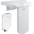 Folding ABS Shower Seat, 15.7'' x 16.7'' Unfolded, Wall Mounted Fold Up Shower Bench with 440 lbs Load V952-SLKABSZCTWKB4ALIHV0