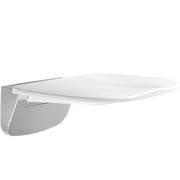 Urea-formaldehyde Folding Shower Seat, 13.6'' x 12.8'' Unfolded, Wall Mounted Fold Up Shower Bench with 450 V952-SLKNQWZCWKB1YXHBJV0