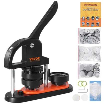 Button Maker Machine, 2.28 inch/58mm Pin Maker, Installation-Free Badge Punch Press Kit, Children DIY Gifts V952-SLKXZJ58MM100NXJ1V0