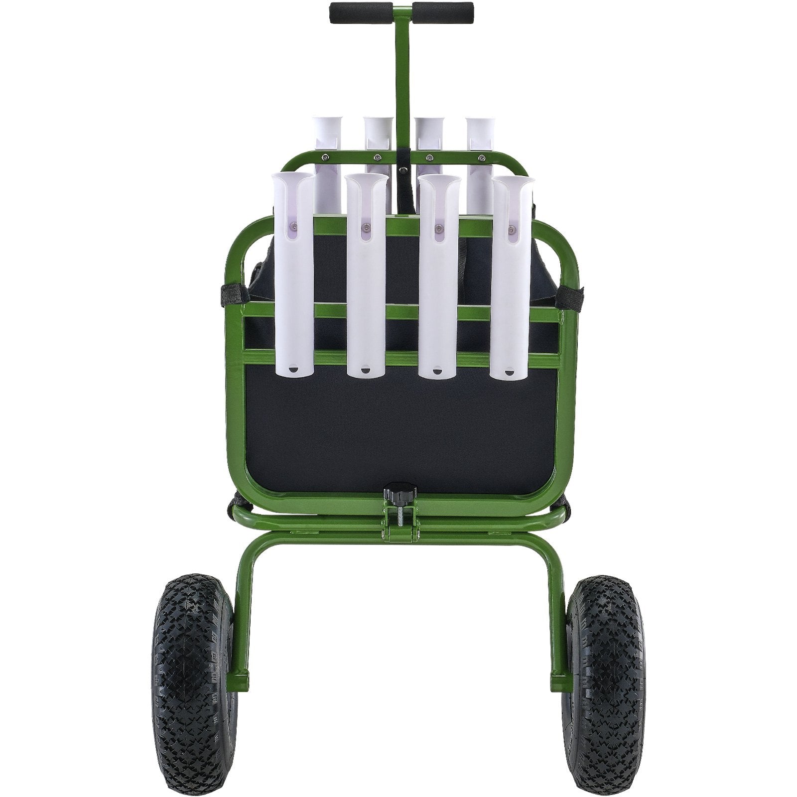 Beach Fishing Cart, 136kg Load Capacity, Foldable Fish and Marine Cart with Four 280mm Big Wheels Rubber V952-SLKYJCKZD000GFIOEV0