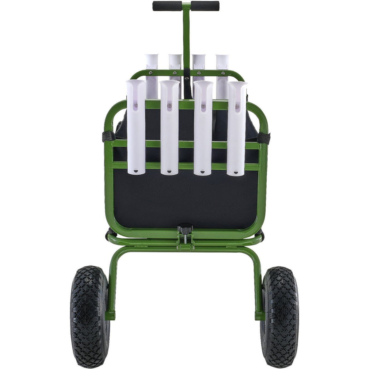 Beach Fishing Cart, 136kg Load Capacity, Foldable Fish and Marine Cart with Four 280mm Big Wheels Rubber V952-SLKYJCKZD000GFIOEV0