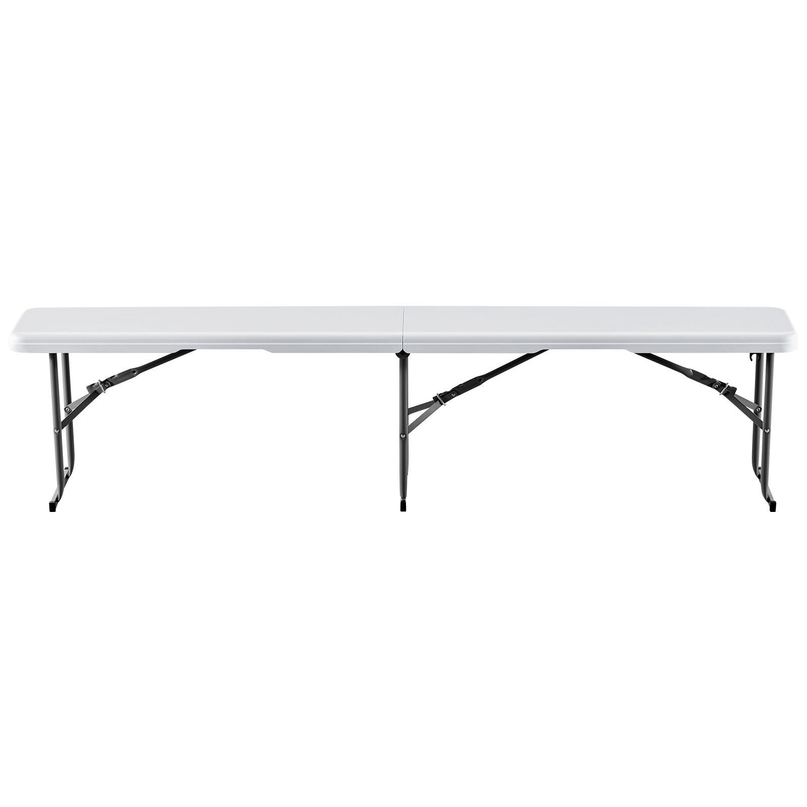 Plastic Folding Bench, 6 ft Portable Bench for Indoor/Outdoor Picnic Party Patio Camping Dining, Foldable V952-SLKZDYDZY6FTUQW6VV0