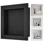 Shower Niche Ready for Tile 40.64 x 40.64 cm, Single Shelf Organizer, Square Corners Wall-inserted Niche V952-SLLYBK1C16YCJHDDFV0