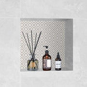 Shower Niche Ready for Tile 40.64 x 40.64 cm, Single Shelf Organizer, Square Corners Wall-inserted Niche V952-SLLYBK1C16YCJHDDFV0
