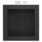 Shower Niche Ready for Tile 40.64 x 40.64 cm, Single Shelf Organizer, Square Corners Wall-inserted Niche V952-SLLYBK1C16YCJHDDFV0