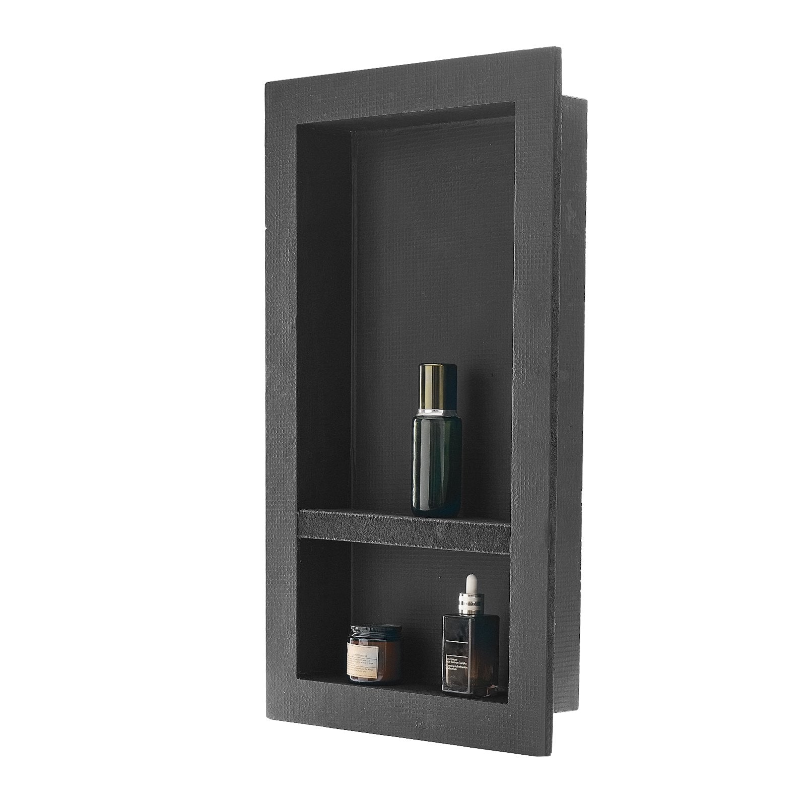 Shower Niche 40.6 x 71.1 x 10.2 cm Recessed Wall Shelf for Bathroom V952-SLLYBK2C16IN1T8NP001V0