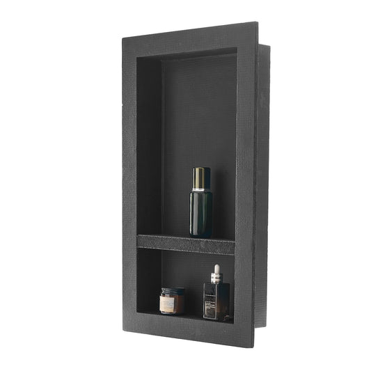 Shower Niche 40.6 x 71.1 x 10.2 cm Recessed Wall Shelf for Bathroom V952-SLLYBK2C16IN1T8NP001V0