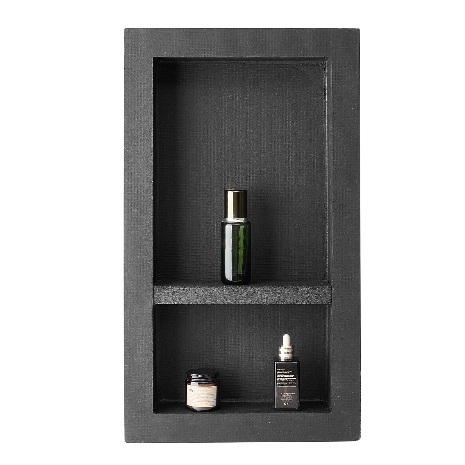 Shower Niche 40.6 x 71.1 x 10.2 cm Recessed Wall Shelf for Bathroom V952-SLLYBK2C16IN1T8NP001V0