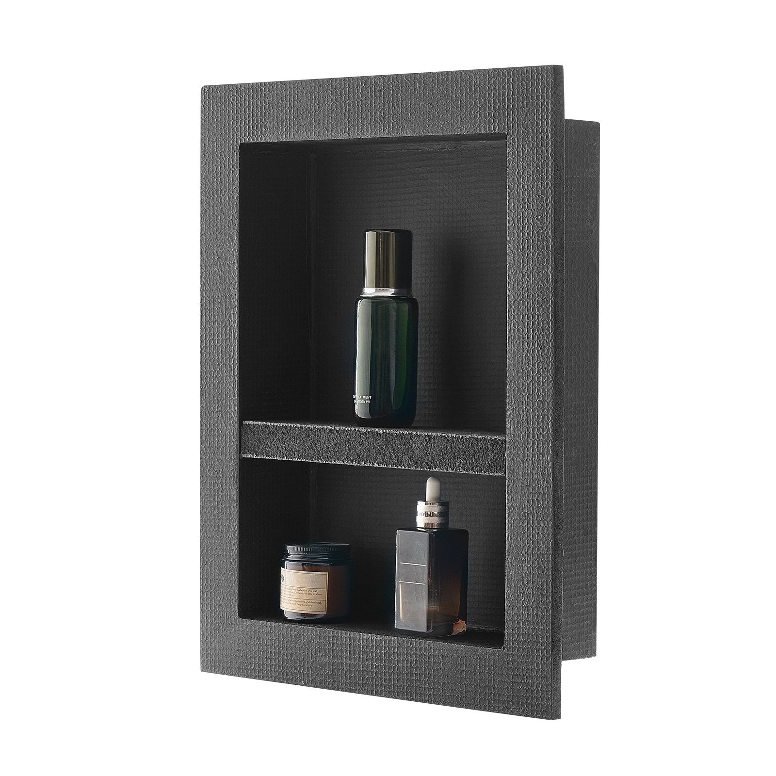 Shower Niche 40.6 x 50.8 x 10.2 cm Recessed Wall Divider Shelf Bathroom V952-SLLYBK2C16INJ0D06001V0