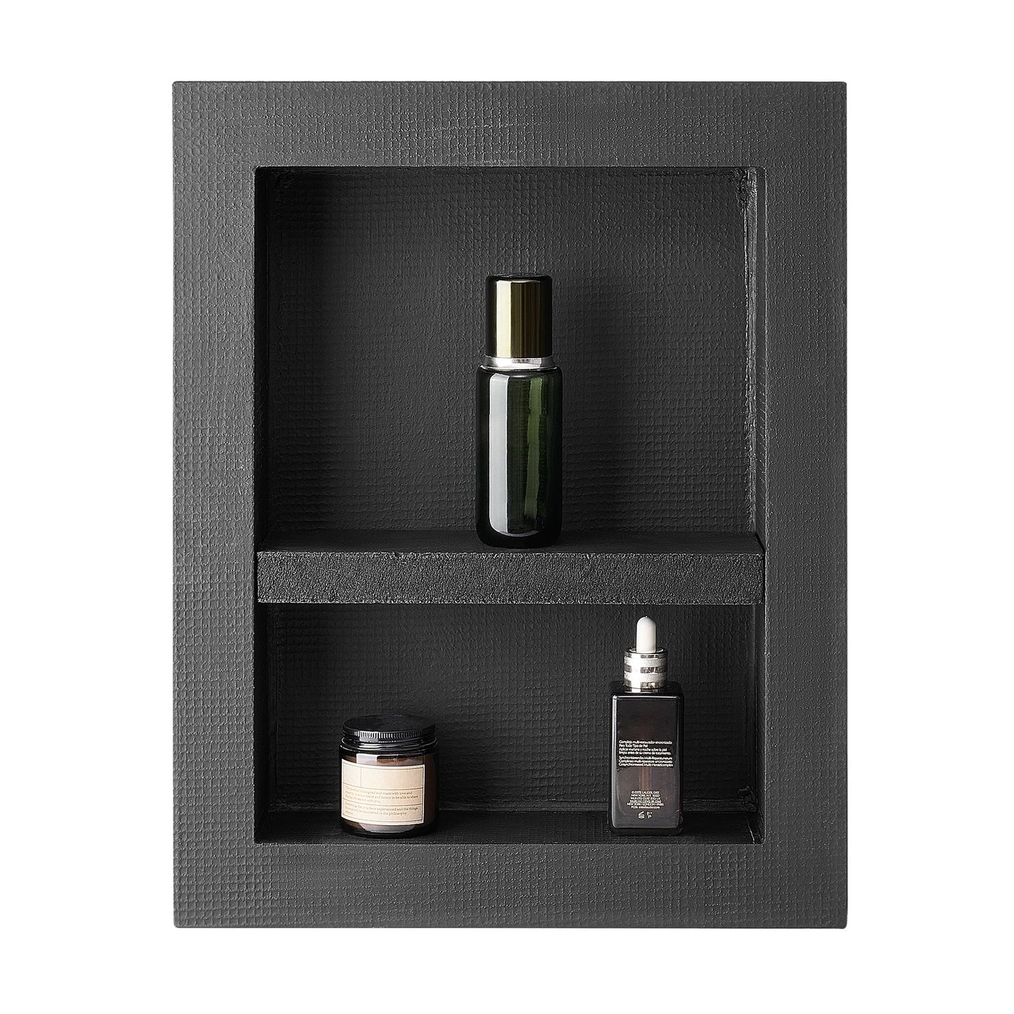 Shower Niche 40.6 x 50.8 x 10.2 cm Recessed Wall Divider Shelf Bathroom V952-SLLYBK2C16INJ0D06001V0