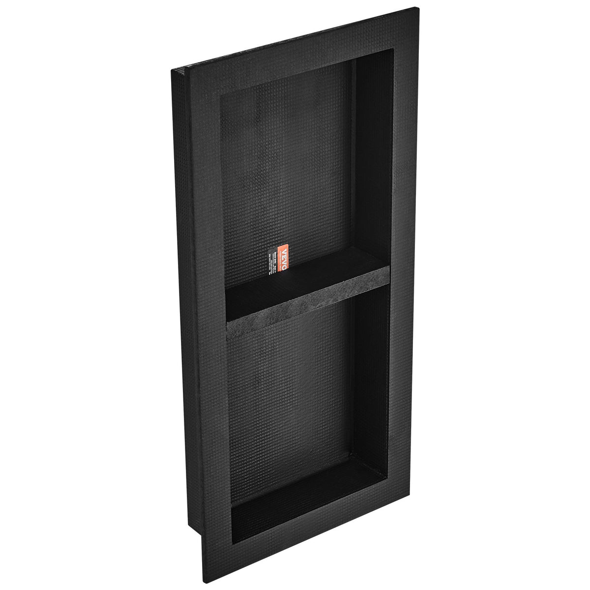 Shower Niche Ready for Tile 40.64 x 81.28 cm, Double Shelf Organizer, Square Corners Wall-inserted Niche V952-SLLYBK2C16YCZ39ANV0