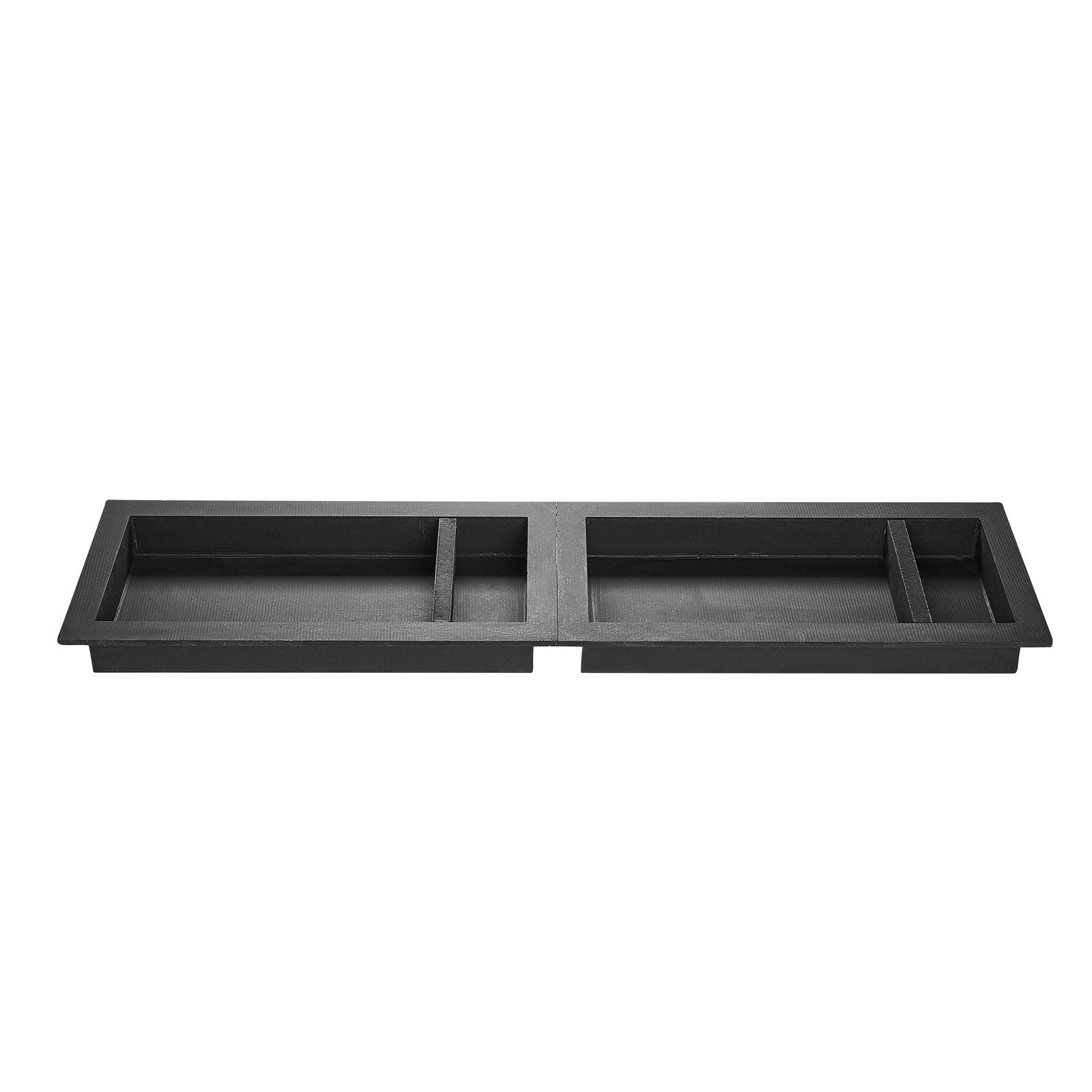 Shower Niche 40.6 x 81.3 + 40.6 x 81.3 cm Recessed Wall Shelf Bathroom V952-SLLYBK4C16INFBXDC001V0