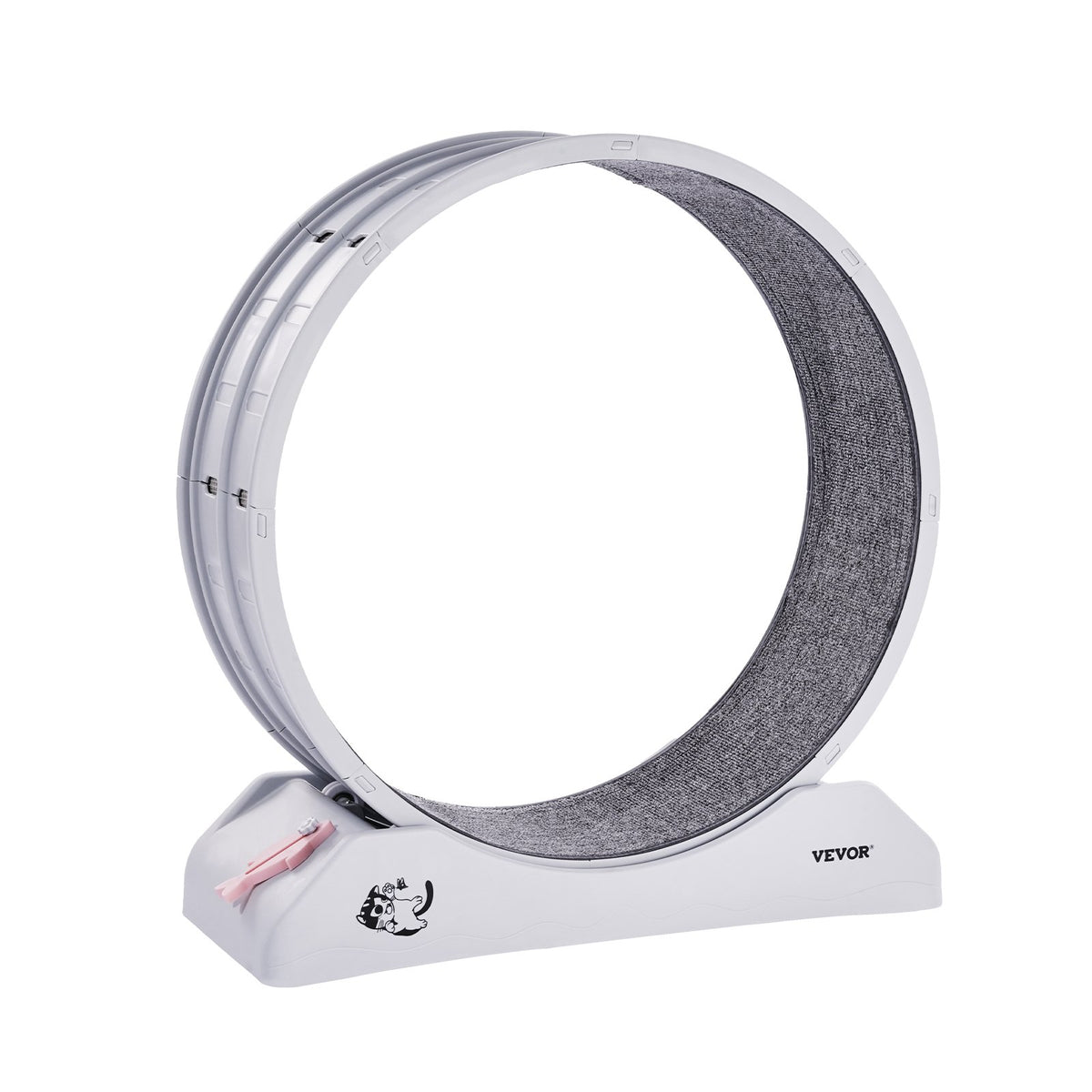 Cat Exercise Wheel, 31.5 in, Large Cat Running Wheel with Secure Brake & Carpeted Runway, Quiet Operation Cat V952-SLMPBJBSPP31K33DZV0