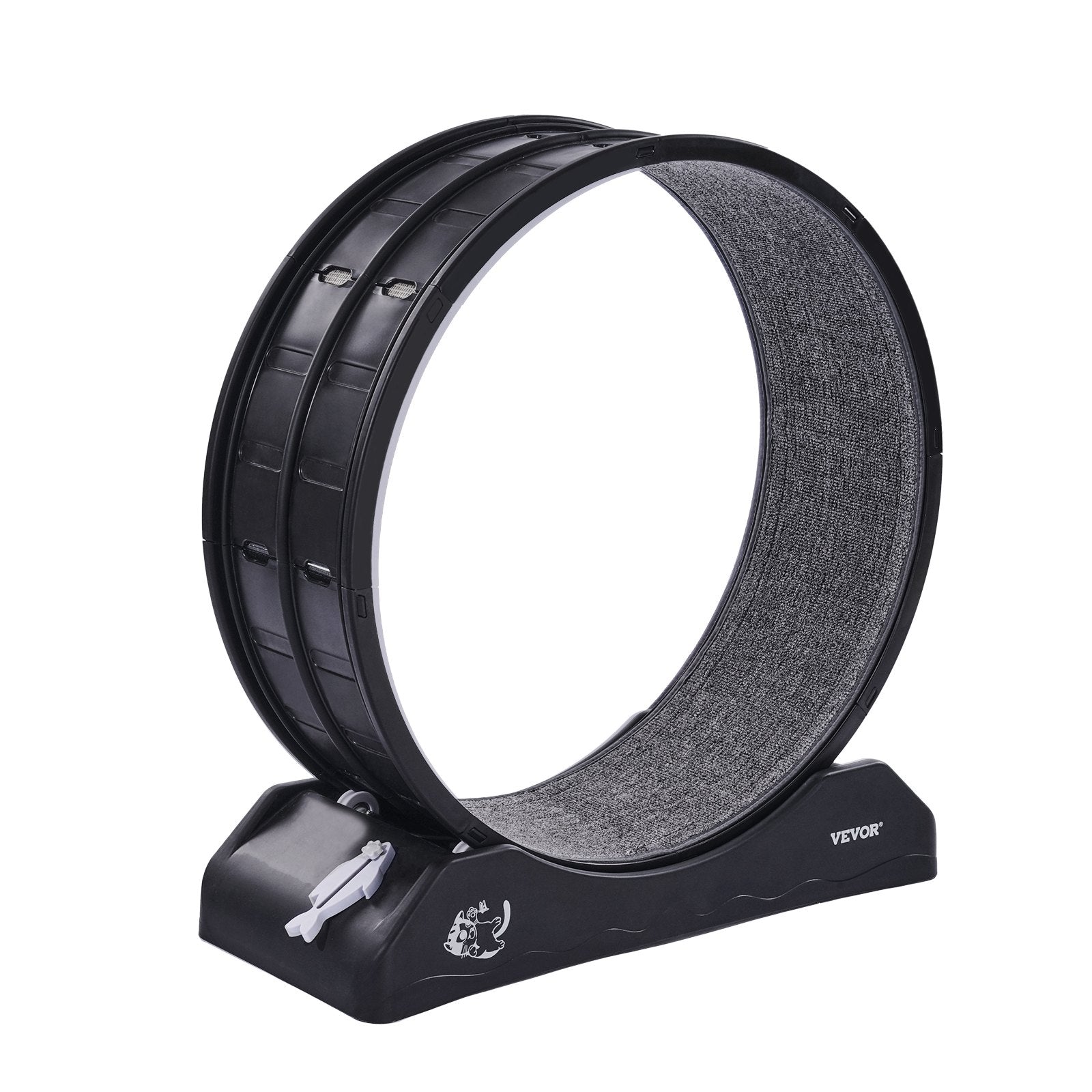 Cat Exercise Wheel, 31.5 in, Large Cat Running Wheel with Secure Brake & Carpeted Runway, Quiet Operation Cat V952-SLMPBJHSPP315IBR5V0