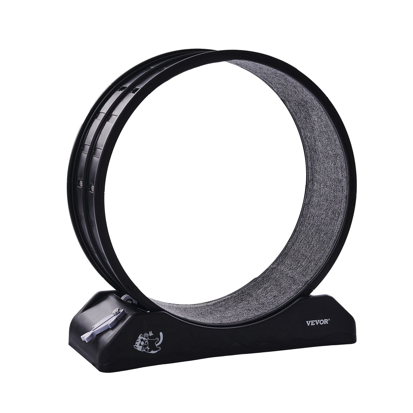 Cat Exercise Wheel, 31.5 in, Large Cat Running Wheel with Secure Brake & Carpeted Runway, Quiet Operation Cat V952-SLMPBJHSPP315IBR5V0