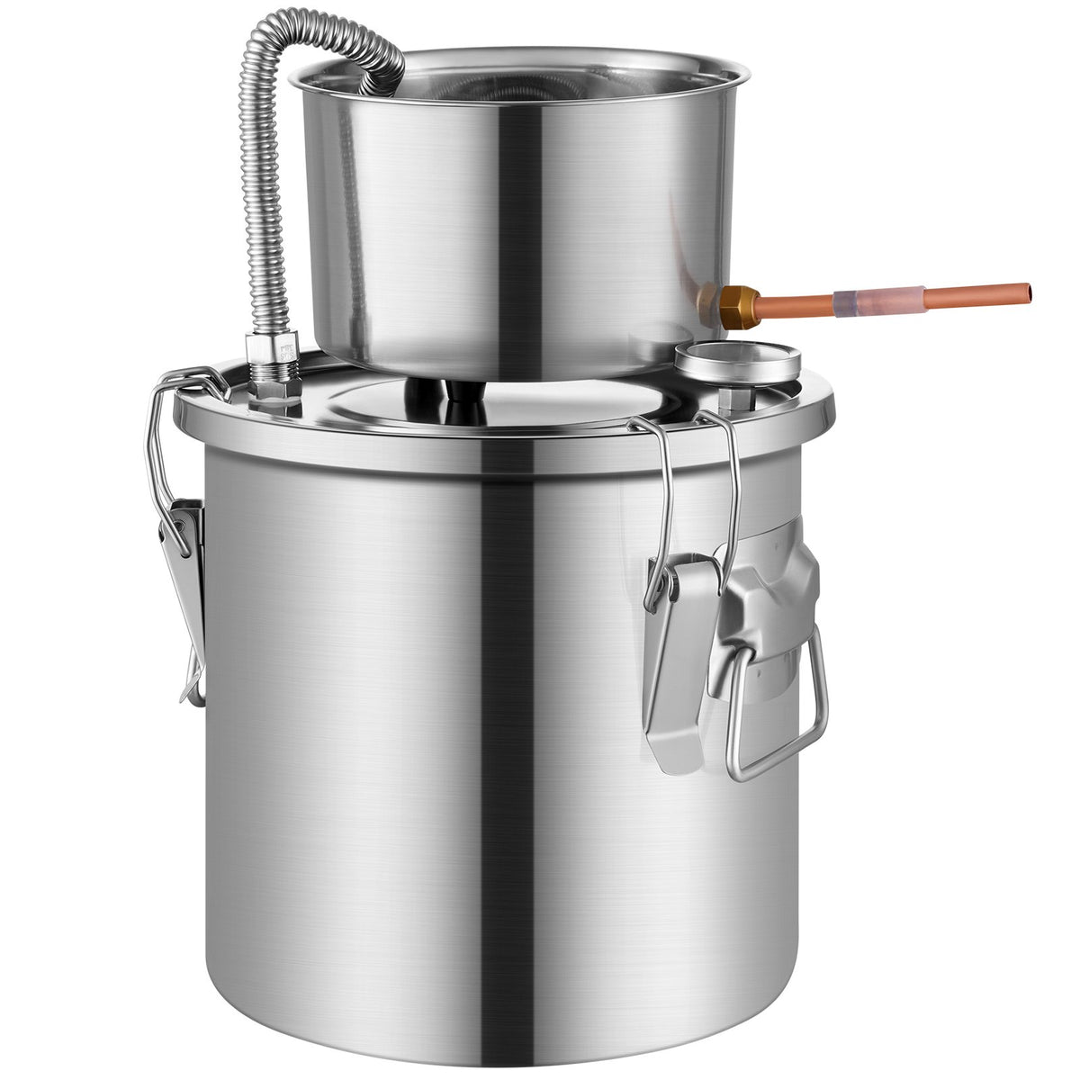 Moonshine Still Water Alcohol Distiller 3Gal w/ Water Pump Stainless Steel V952-SLNTZLQYS35LKMGUCV3