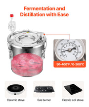 Moonshine Still Water Alcohol Distiller 3Gal w/Thumper Keg & 8W Water Pump V952-SLNTZLQYS3JL217POV3