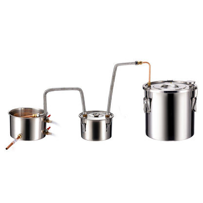 Moonshine Still Water Alcohol Distiller 5Gal w/Thumper Keg & 8W Water Pump V952-SLNTZLQYS5JLUV2A0V3