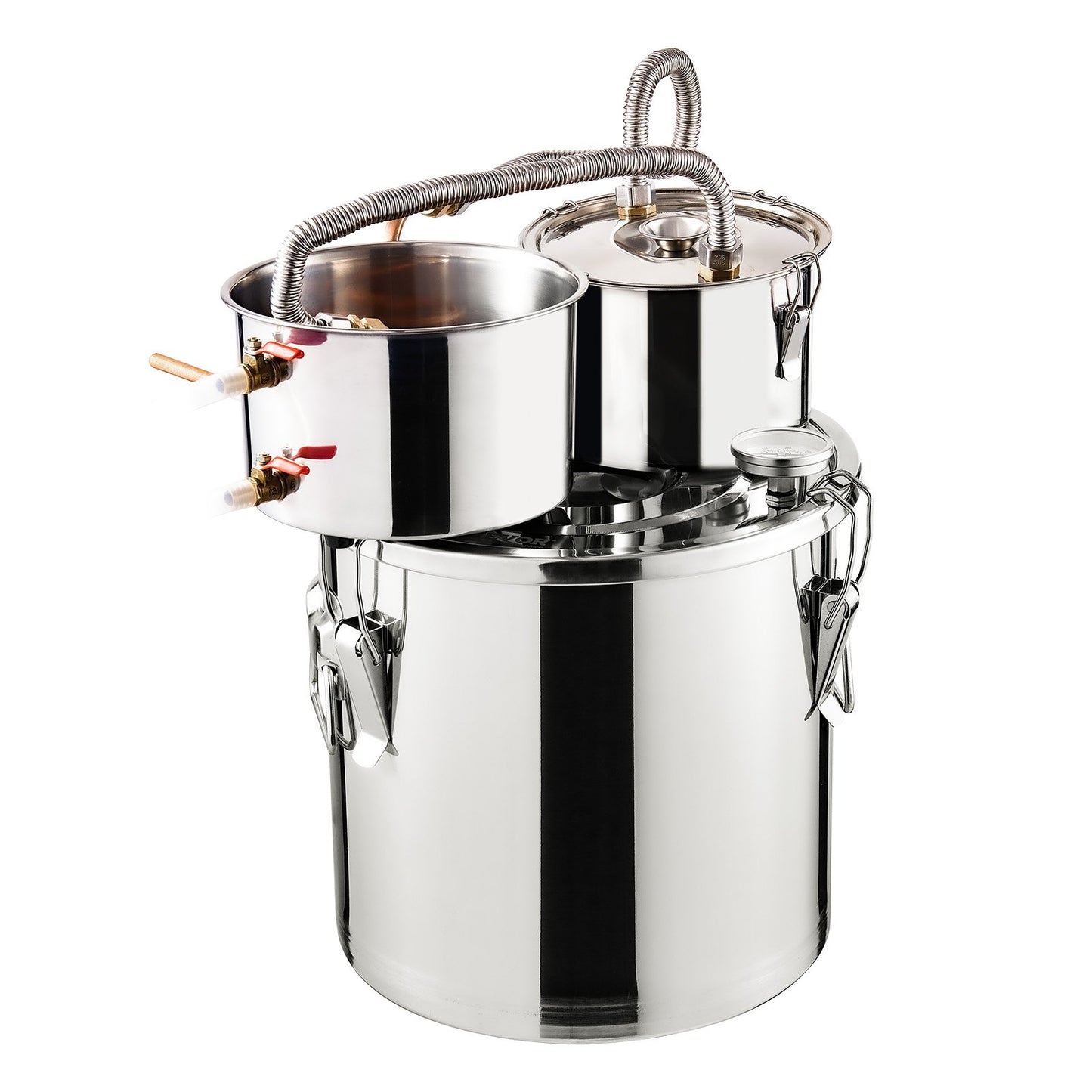 Moonshine Still Water Alcohol Distiller 5Gal w/Thumper Keg & 8W Water Pump V952-SLNTZLQYS5JLUV2A0V3