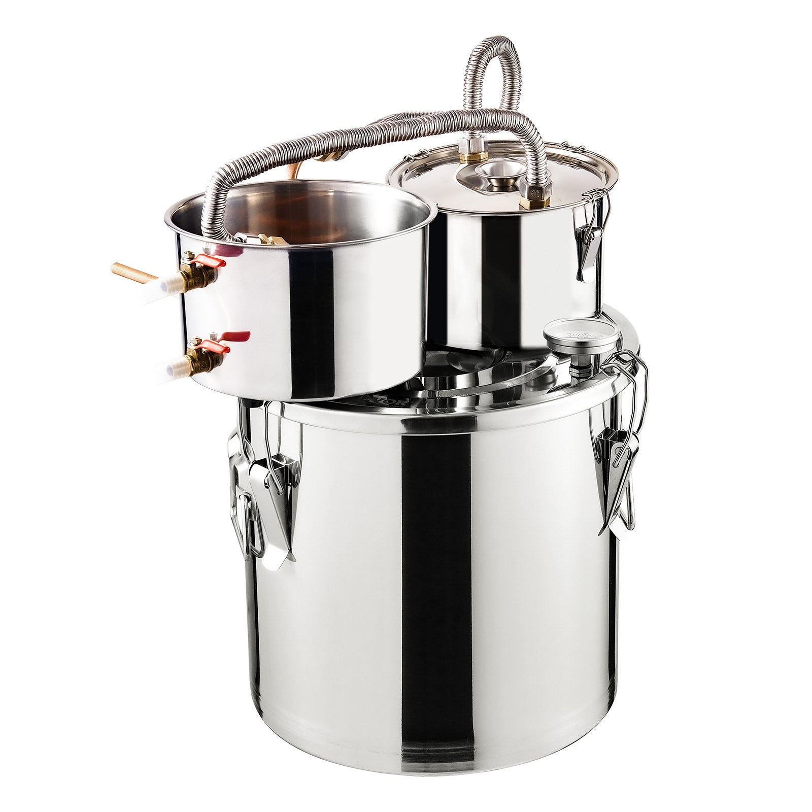 Moonshine Still Water Alcohol Distiller 5Gal w/Thumper Keg & 8W Water Pump V952-SLNTZLQYS5JLUV2A0V3