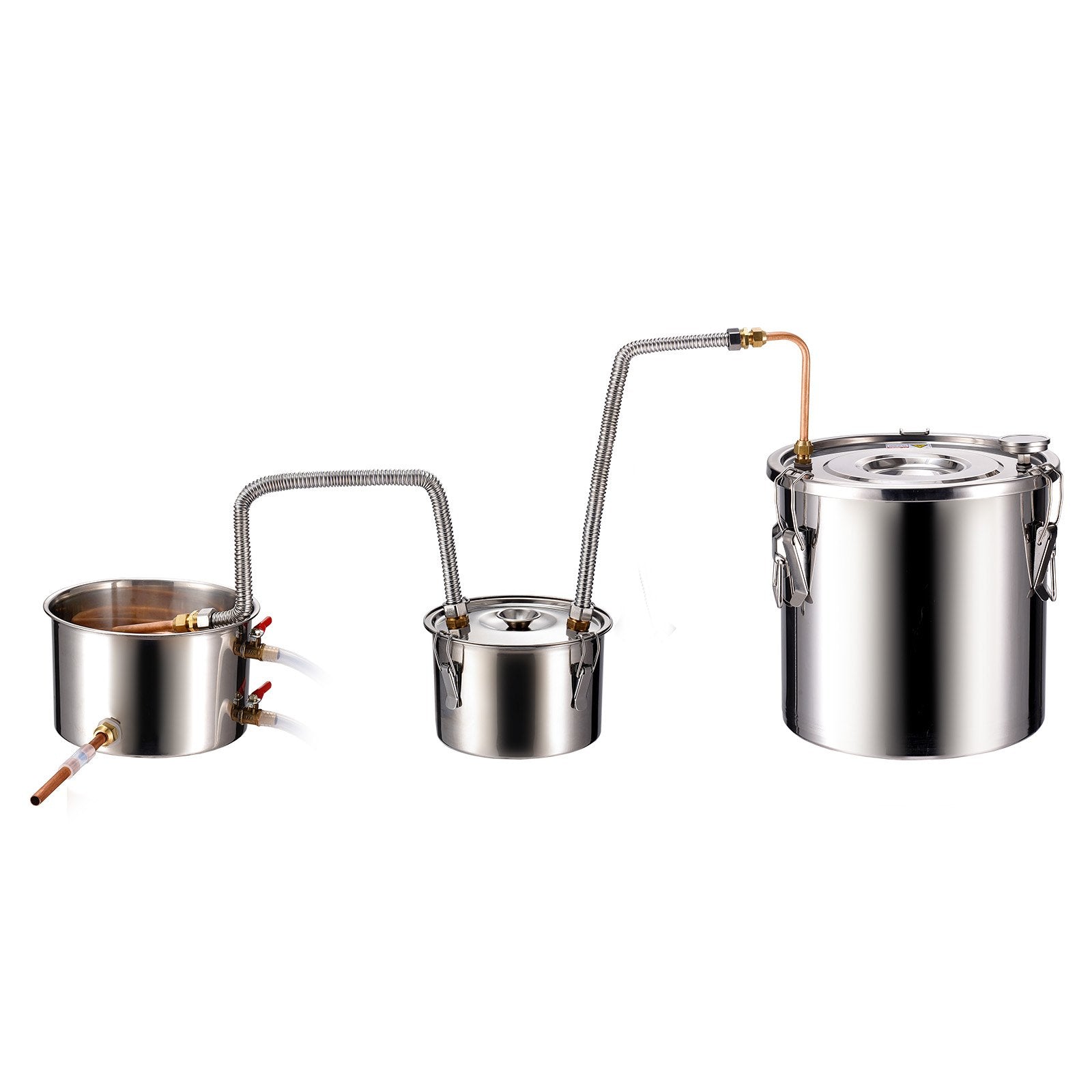 Moonshine Still Water Alcohol Distiller 5Gal w/Thumper Keg & 8W Water Pump V952-SLNTZLQYS5JLUV2A0V3