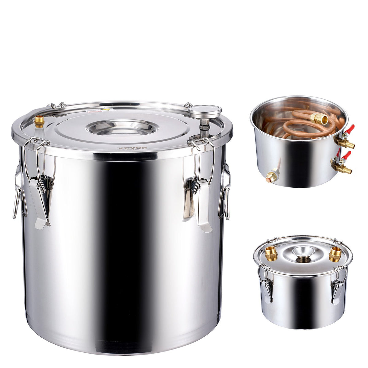 Moonshine Still Water Alcohol Distiller 8Gal w/Thumper Keg & 8W Water Pump V952-SLNTZLQYS8JLFQ1JNV3