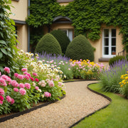 Landscape Edging, 3000 x 4 cm Plastic Garden Border Edging with 120 Spikes, No Dig, Flexible Lawn Edgings V952-SLPZ100FT15I7OUMN001V0