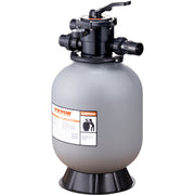 Sand Filter, 16-inch, 406.4mm, Up to 35 GPM Flow Rate, Above Inground Swimming Pool Sand Filter System with V952-SLQYC1635GPM7QADPV0