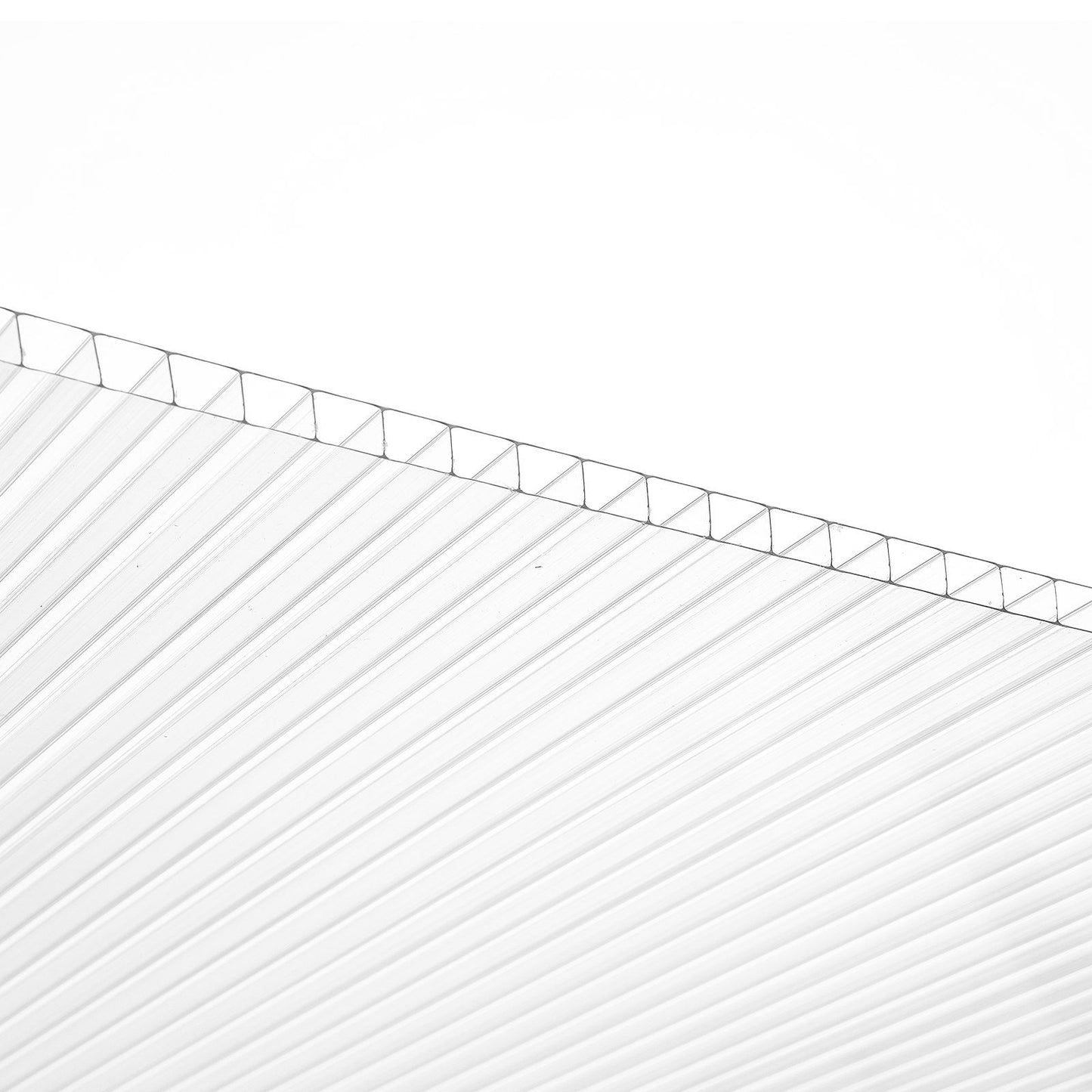 6 Pack Polycarbonate Greenhouse Panels, 3.96' x 1.98' x 0.157" Roof Panels Sheets, Waterproof UV Protected V952-SLWDBBSTM6J03UTBJV0