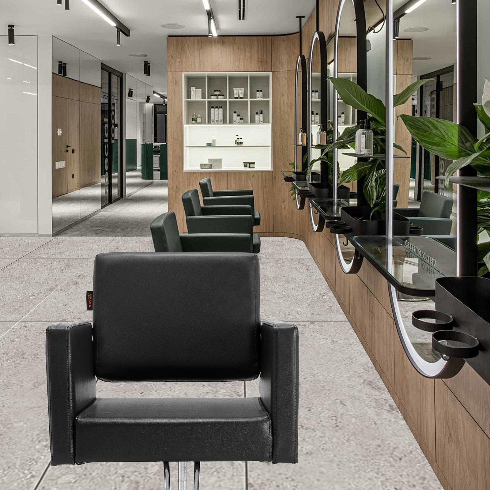 Salon Chair, Barber Chair for Hair Stylist, Styling Chair with Heavy Duty Hydraulic Pump, Swivel Hair Salon V952-SLYZ253143YCZWTDAV0