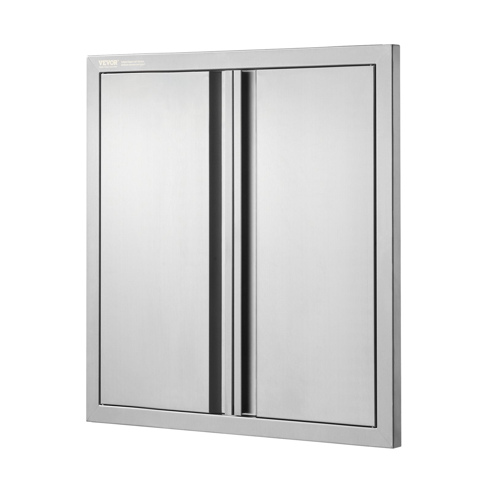 BBQ Access Door, 610x610 mm Double Outdoor Kitchen Door, Stainless Steel Flush Mount Door, Wall Vertical Door V952-SMABSCJMYS24Y71UBV0