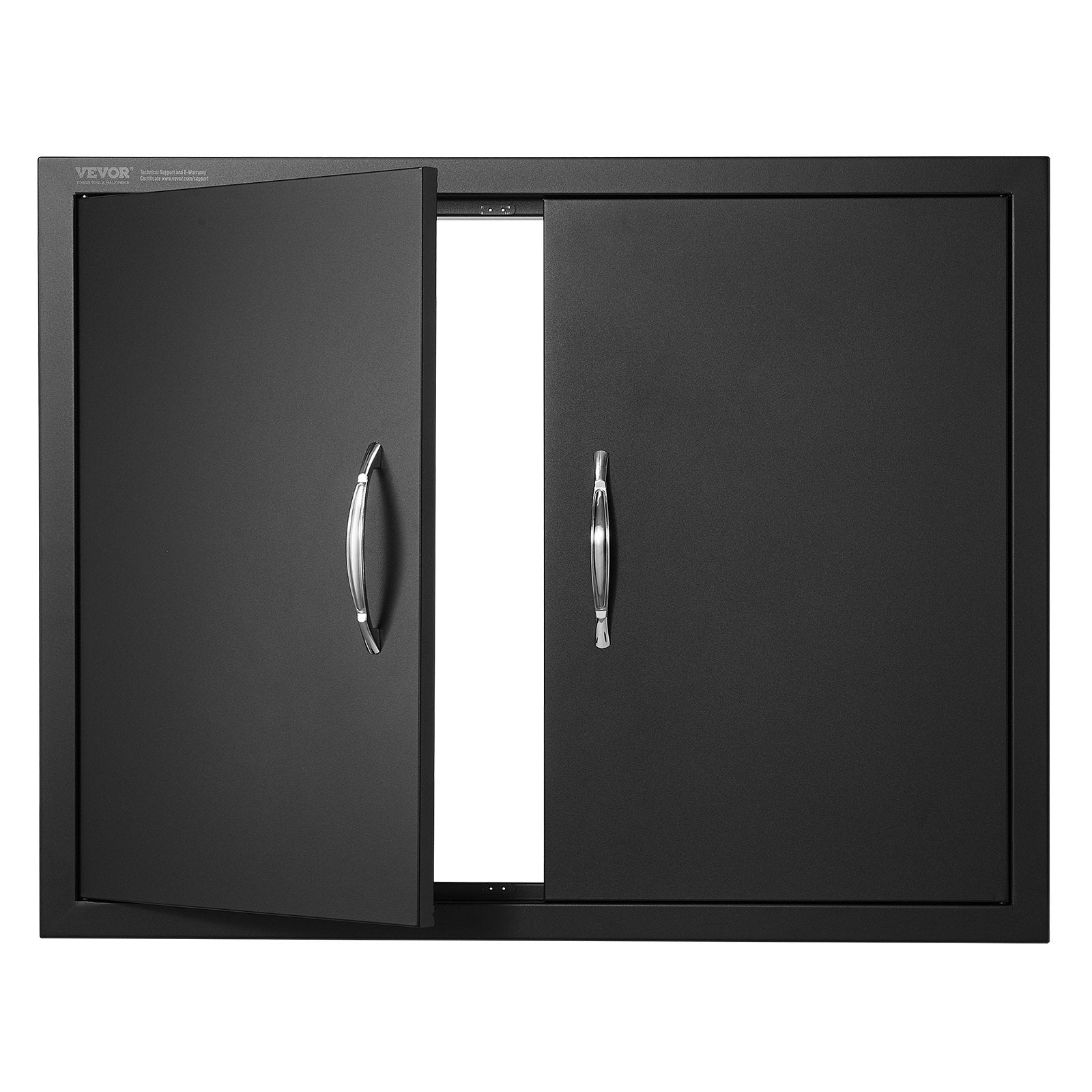 BBQ Access Door, 788x610 mm Double Outdoor Kitchen Door, Cold Plate Flush Mount Door, Wall Vertical Door with V952-SMMBSCJMHS31CL51JV0