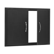 BBQ Access Door, 788x610 mm Double Outdoor Kitchen Door, Cold Plate Flush Mount Door, Wall Vertical Door with V952-SMMBSCJMHS31CL51JV0