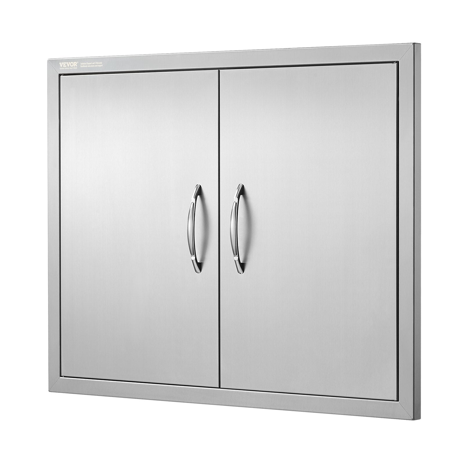 BBQ Access Door, 787x609 mm Double Outdoor Kitchen Door, Stainless Steel Flush Mount Door, Double Wall V952-SMMBSCJMYS31IPP30V0
