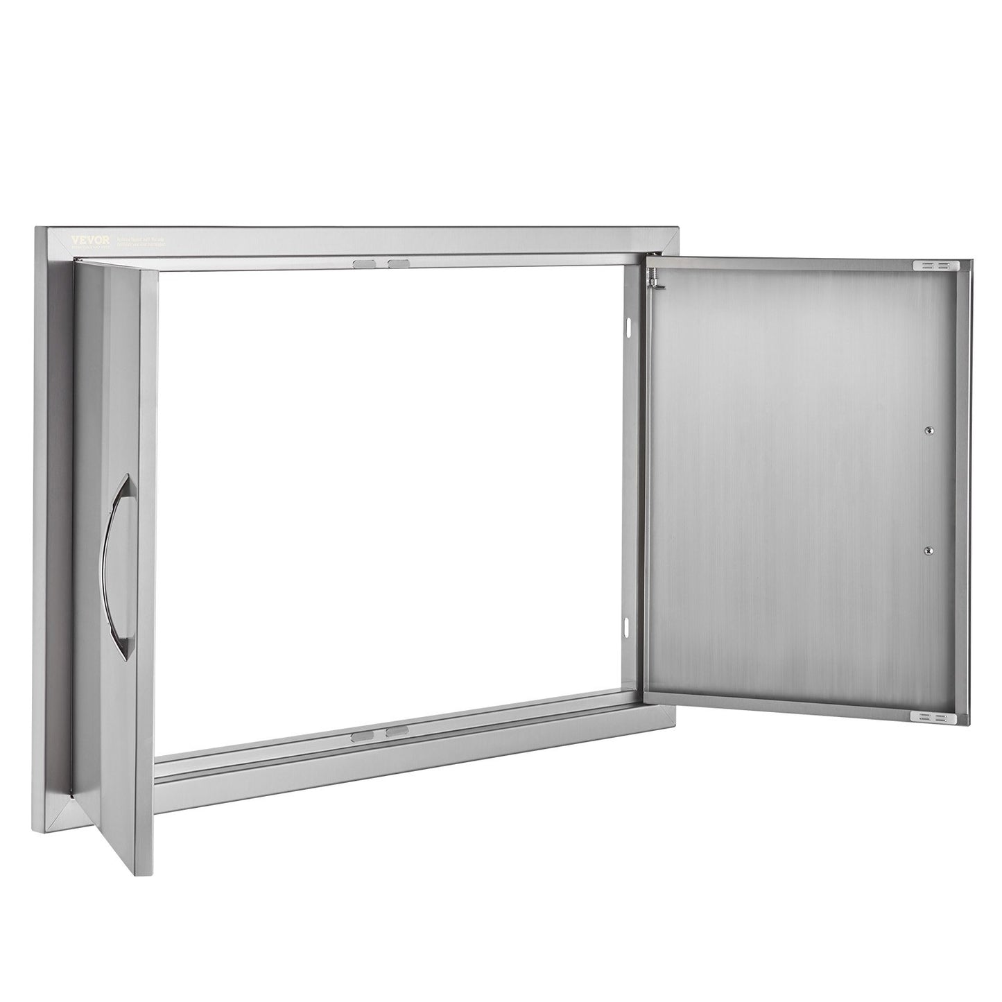 BBQ Access Door, 838x558 mm Double Outdoor Kitchen Door, Stainless Steel Flush Mount Door, Wall Vertical Door V952-SMMBSCJMYS33QVDXTV0