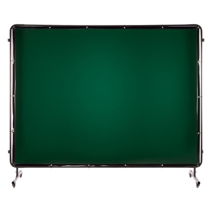 Welding Screen with Frame, 3-Panel 1.74 x 2.34m Welding Curtain Screen, Flame-Resistant Vinyl Protection V952-SMPF68FTYKJL3GT47001V0